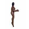 Секс кукла надувная Michelle, негритянка, TOYFA Dolls-X, с тремя отверстиями, 160 см Коричневый Dolls-X by TOYFA