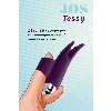 Вибронасадка на палец JOS Tessy для прелюдий, силикон, фиолетовый, 9,5 см JOS