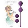 Набор вагинальных шариков Love Story Diva Lavender Sunset 3012-03lola Лавандовый Lola Games Love Story