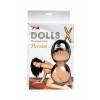 Секс кукла надувная Violet, брюнетка,TOYFA Dolls-X Passion, с тремя отверстиями, кибер вставка Телесный Dolls-X by TOYFA