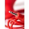 Анальная вибровтулка MENZSTUFF ASS CORK WIDE RED с эрекционным кольцом, силиконовая, красная, 7,5 см Красный Menzstuff