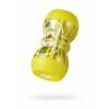 Мастурбатор нереалистичный MensMax Smart Doubble, TPE, желтый, 14,5 см Желто-белый MensMax
