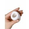 Мастурбатор нереалистичный MensMax Pucchi Dot, TPE, белый, 6,5 см Белый MensMax