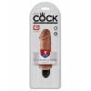 PipeDream King Cock 5''Vibrating Stiffy Вибратор телесный Телесный Pipedream