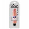PipeDream King Cock 6''Vibrating Stiffy Вибратор телесный Pipedream