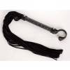 Плетка из нат.кожи черная 56см 37 хвостов TOYFA-leather