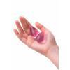 Вагинальные шарики Sexus Glass, стекло, розовые, Ø 2,7 см Розовый Sexus Glass