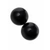 Вагинальные шарики Sexus Glass, стекло, чёрные, Ø 3,2 см Черный Sexus Glass