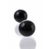 Вагинальные шарики Sexus Glass, стекло, чёрные, Ø 3,2 см Черный Sexus Glass